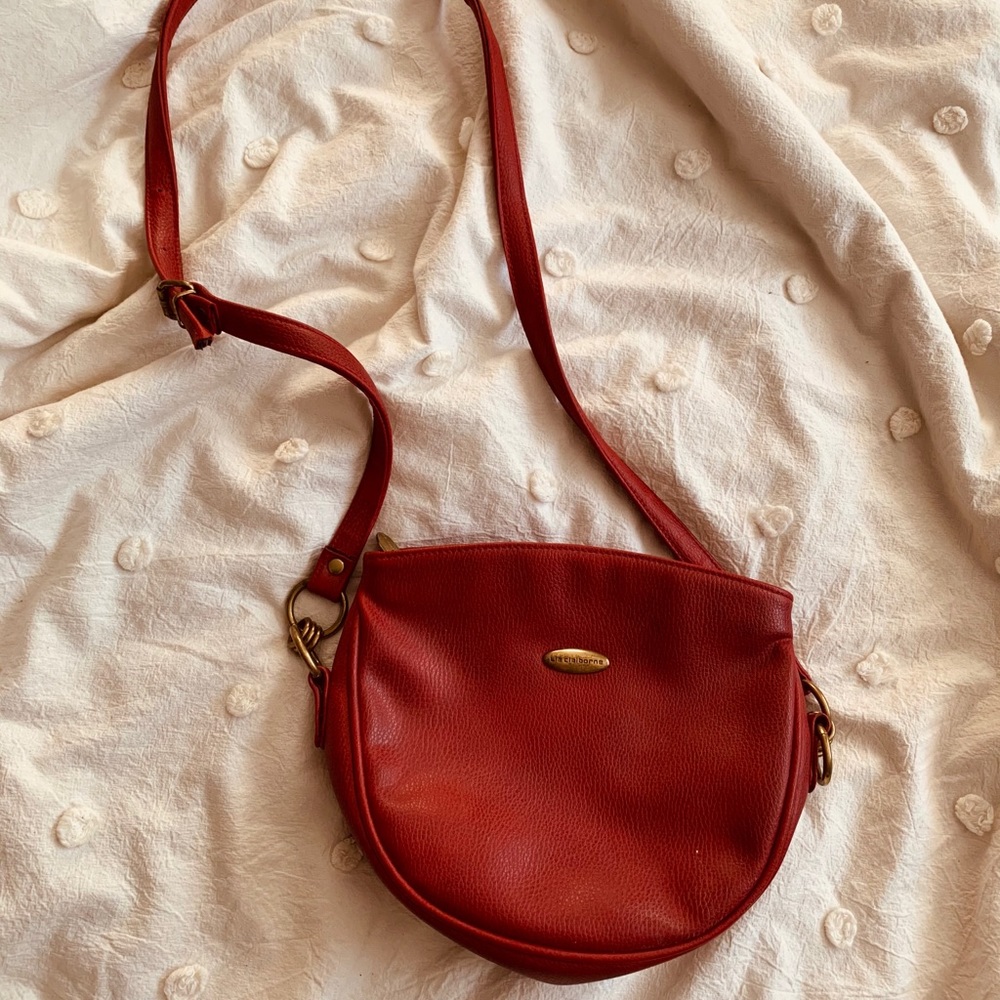 Red Liz Claiborne Crossbody